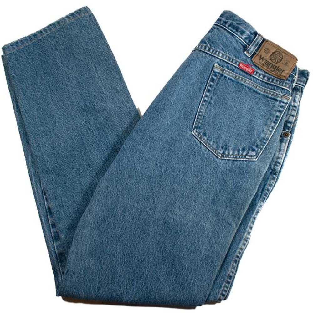 Mens Wrangler 34 X 32 Regular Fit Premium Jeans